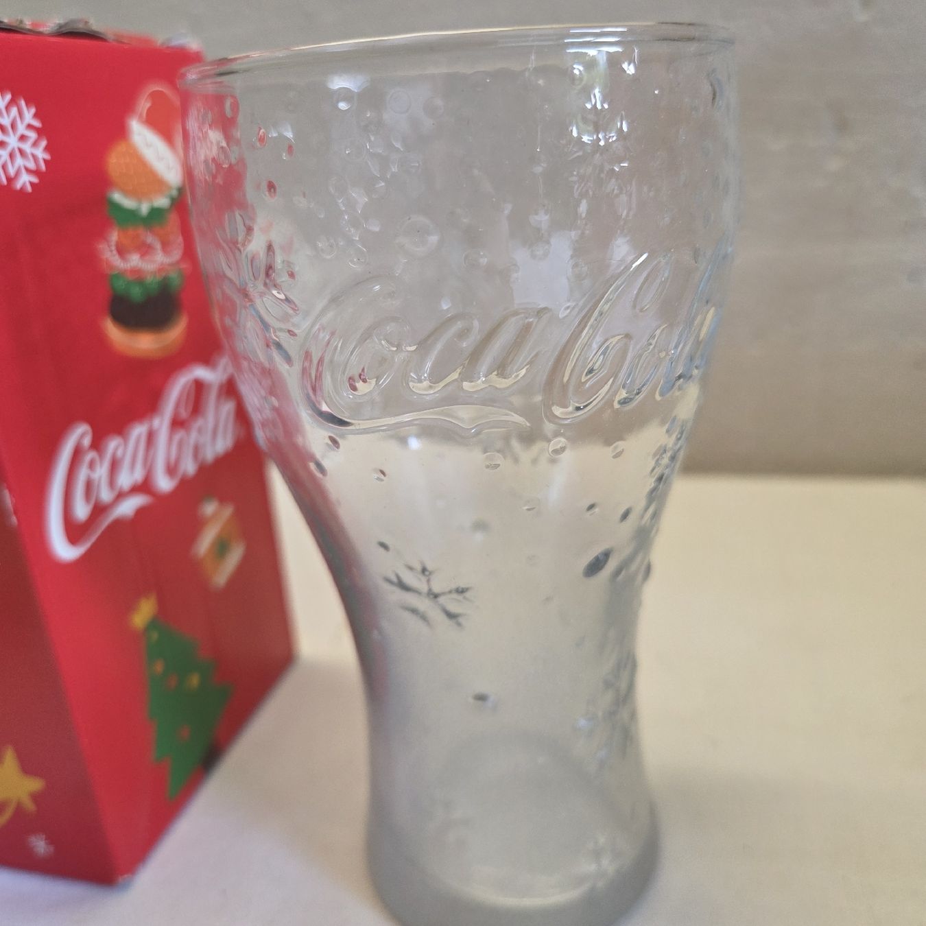 Coca-Cola Verres: Coca-Cola Glas mit Schneeflocken, Sammelglas.. – D'occasion à Stans par Ducati16 3