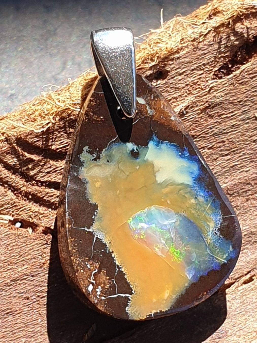 Ciondoli: Boulder Opal Anhänger. – Nuovo (secondo la descrizione) da Niederbüren venduto da Raphael014 1