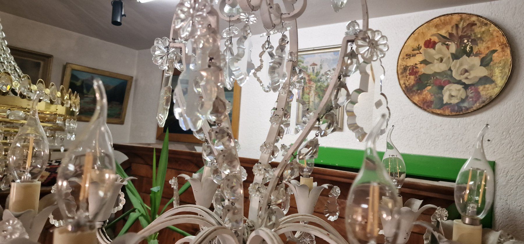 Lampadari & plafoniere: TRAUMHAFTER KRISTALLKRONLEUCHTER – Usato da BERN venduto da Intarsia 4