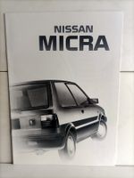 Brochure Catalogue Nissan Micra 1987 (Suisse)