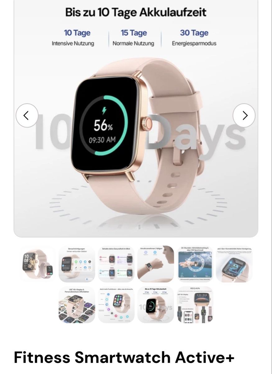 Smart Smartwatch: Smart watch  – Neu und originalverpackt aus Pfyn von Nathalie71 8