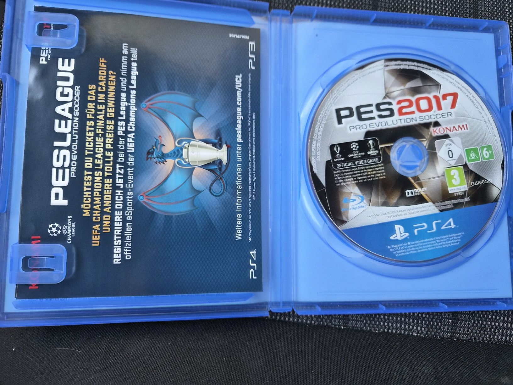 Sony Giochi: Jeu vidéo PES 2017 PS4 Konami – Usato da La Joux FR venduto da car_ck96 1