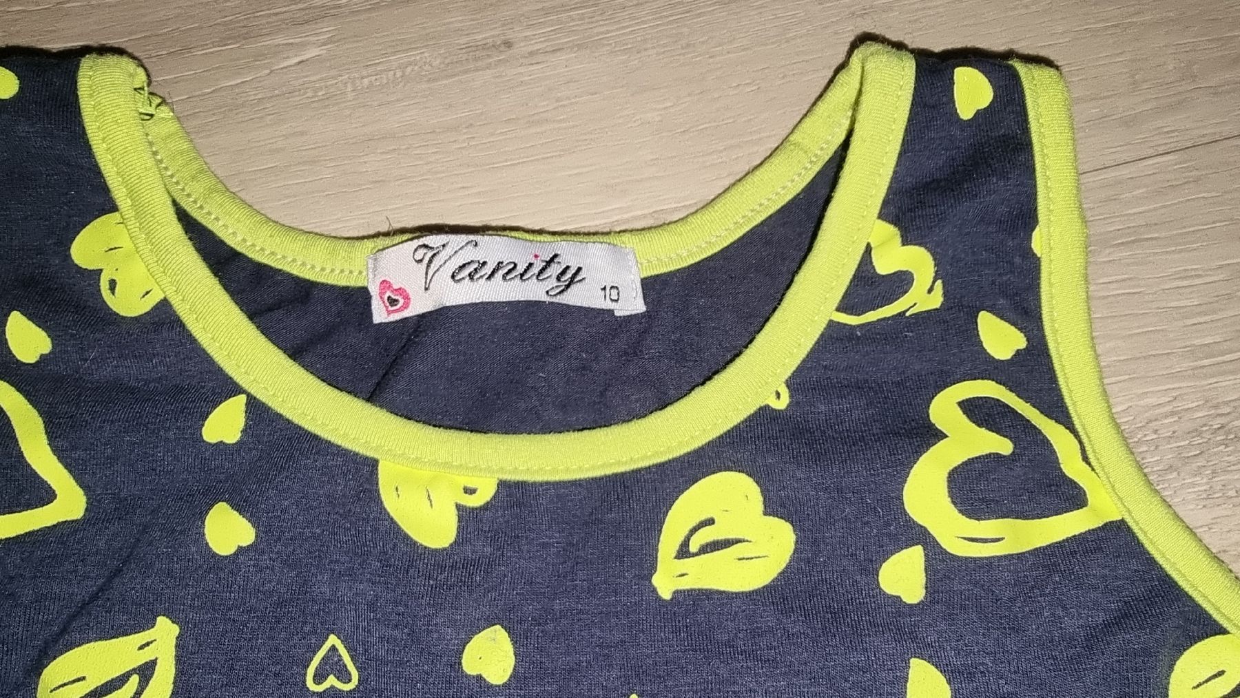 Vestiti & Gonne: Süsse Mädchen Kleid Gr. 10 j mit Herzchen Muster – Nuovo (secondo la descrizione) da Wigoltingen venduto da Zuckerfee84 2