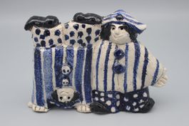 "Clown im Handstand" Künstler * Ueli Schmutz (1932-2024) *