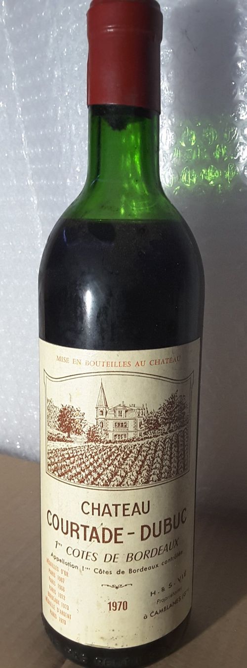 Vino: 1970 Chateau Courtade-Dubuc – Nuovo (secondo la descrizione) da Schwerzenbach venduto da sl_37c 1