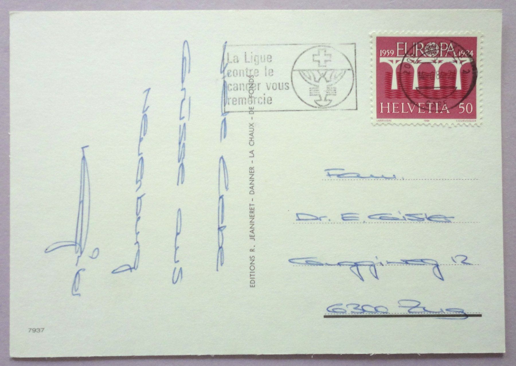 Cartoline postali: Neuchâtel – Usato da Fétigny venduto da Billy2miny 1