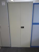 Metallschrank Bisley Flügeltüren grau