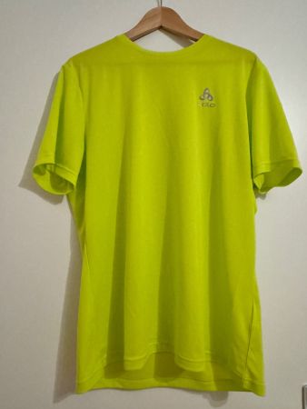 Odlo Herren Laufshirt, neongelb, Grösse L