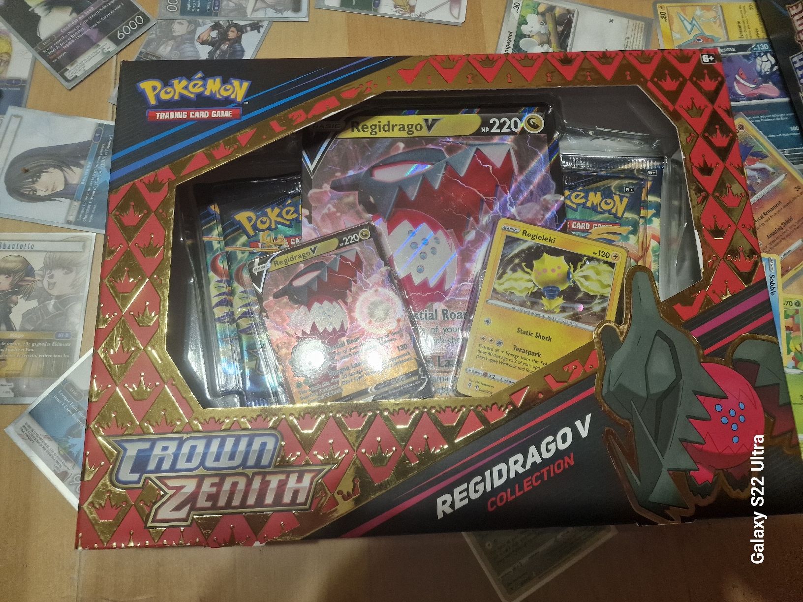 Pokémon Sammelbilder & Trading cards: Pokémon Regidrago V Crown Zenith ENG scellé – Neu und originalverpackt aus Bulle von ned_msw7