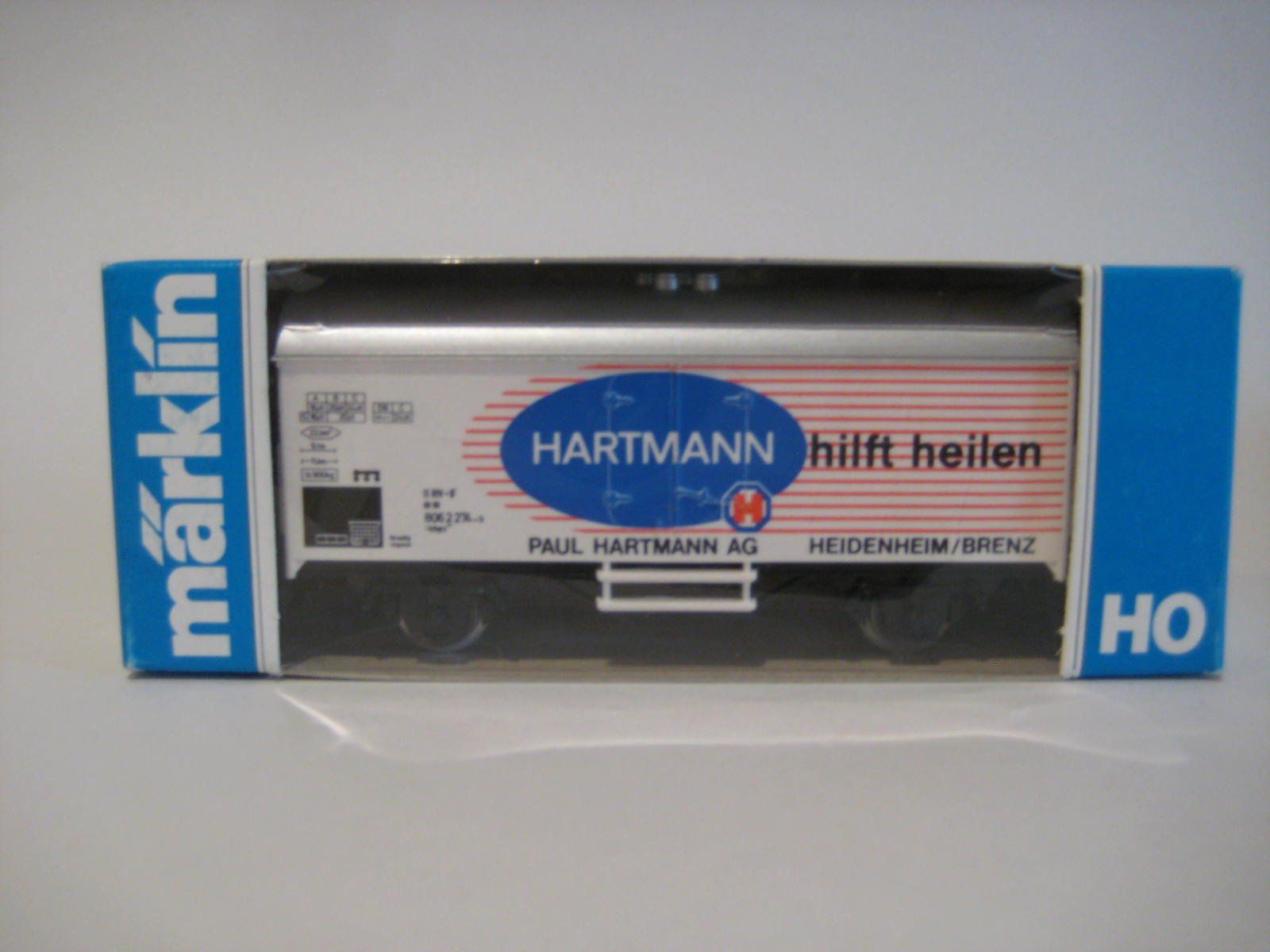 Märklin Modellini di ferrovie: Märklin 4X wagons marchandise Ho – Nuovo e nell'imballaggio originale da Neuchâtel venduto da Philippeflecherouge 3