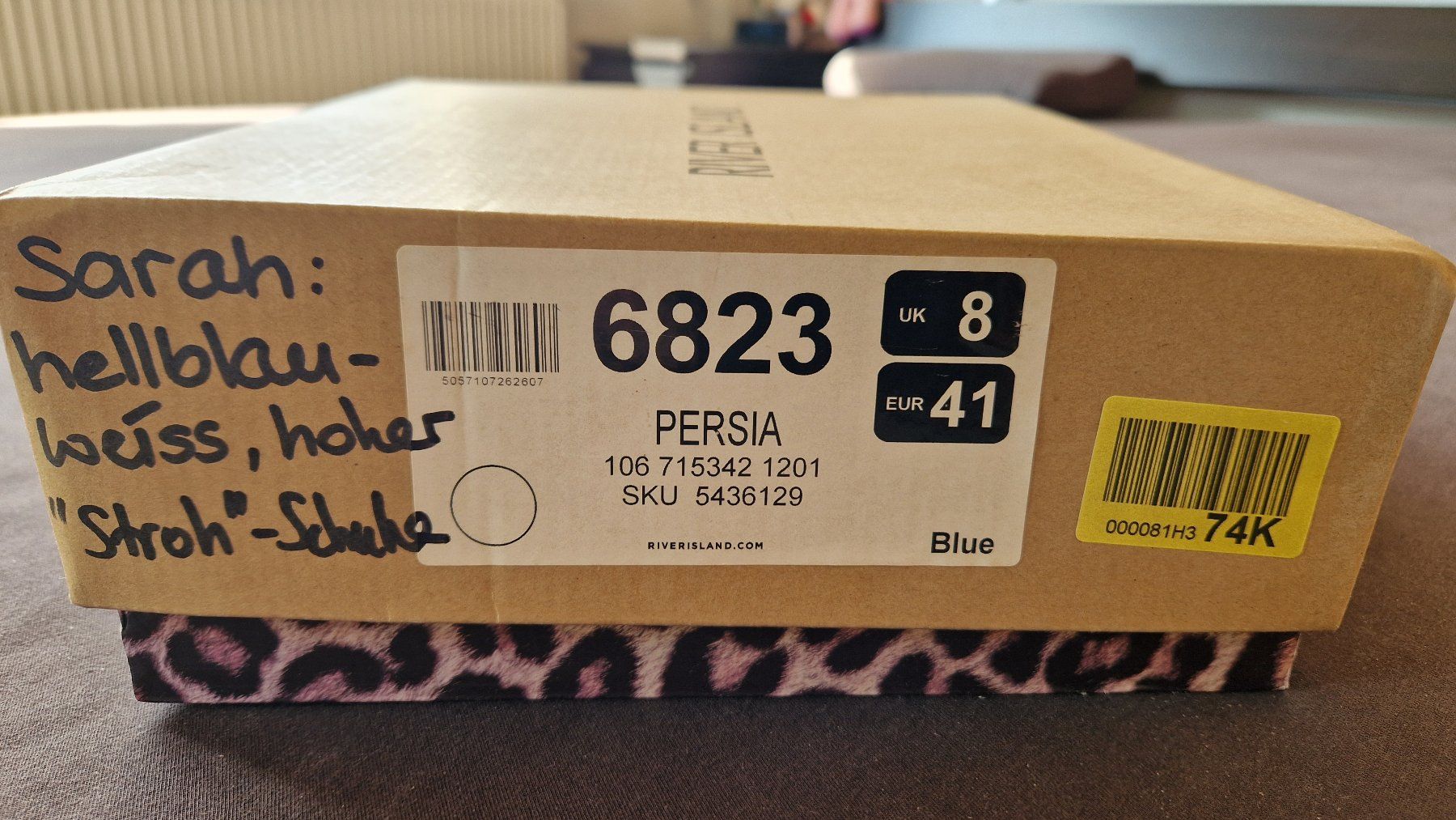 Scarpe da donna: Strand Schuhe von River Island, Gr. 41 – Usato da Laax GR venduto da Schoelli2 7