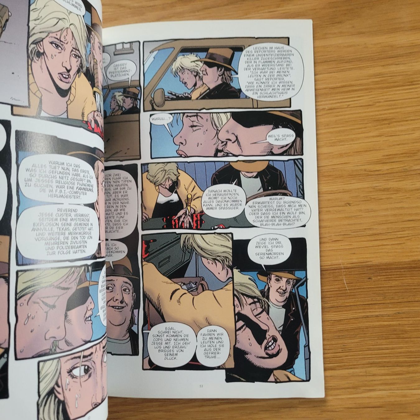 Fumetti: BD Preacher 2. Garth Ennis / Stève Dillon DE – Usato da Biel/Bienne venduto da Destockweb 1