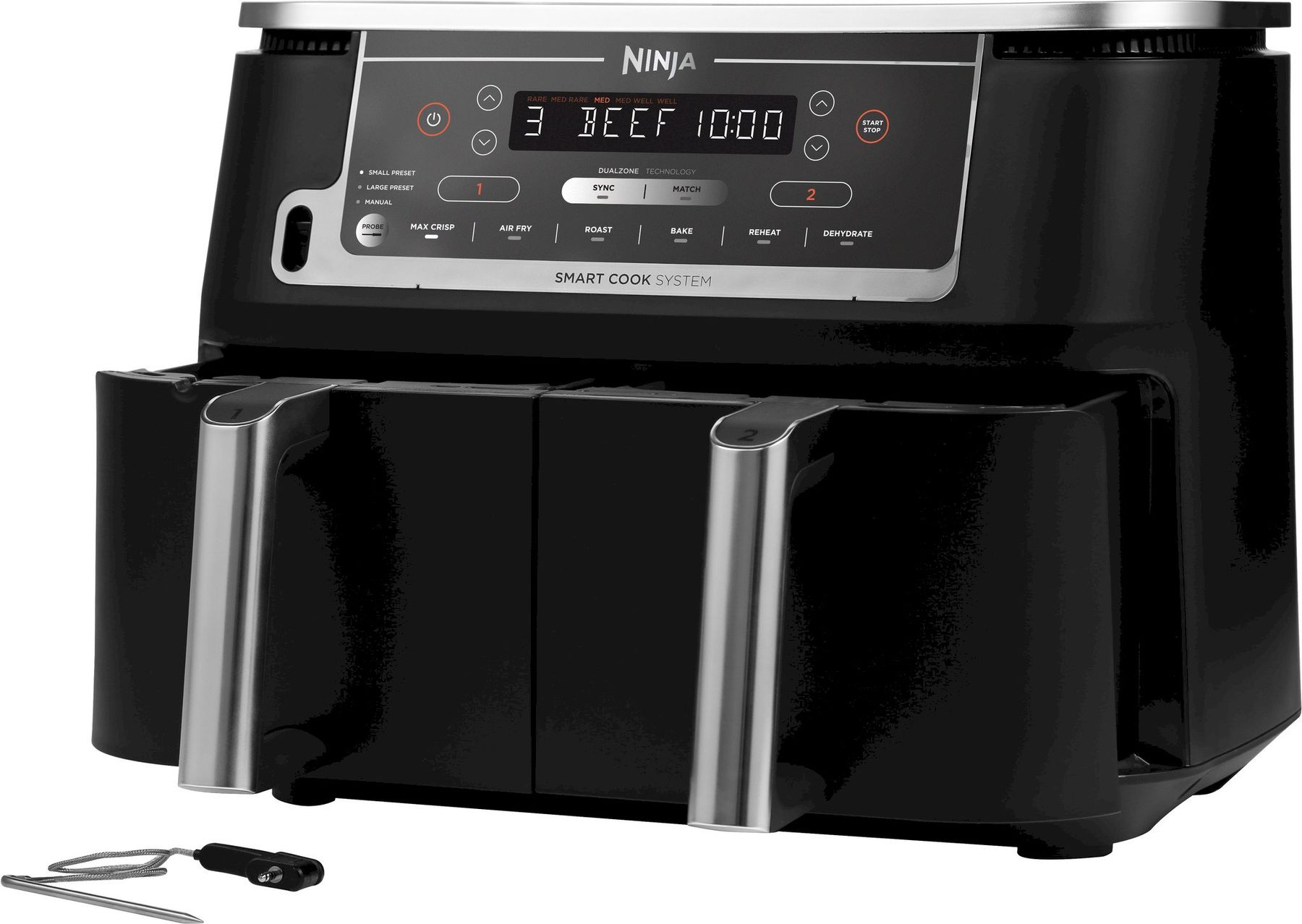 Elettrodomestici da cucina: Ninja Foodi MAX AF451EU Heißluftfritteus – Nuovo e nell'imballaggio originale da Bottighofen venduto da zaap 4