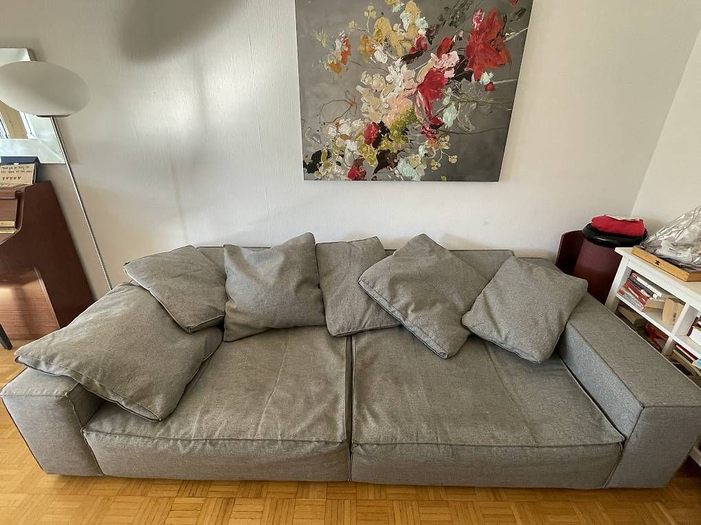 Sofas: Dunkelgraues Sofa ab 1 CHF – D'occasion à St. Gallen par LeonKleine 1