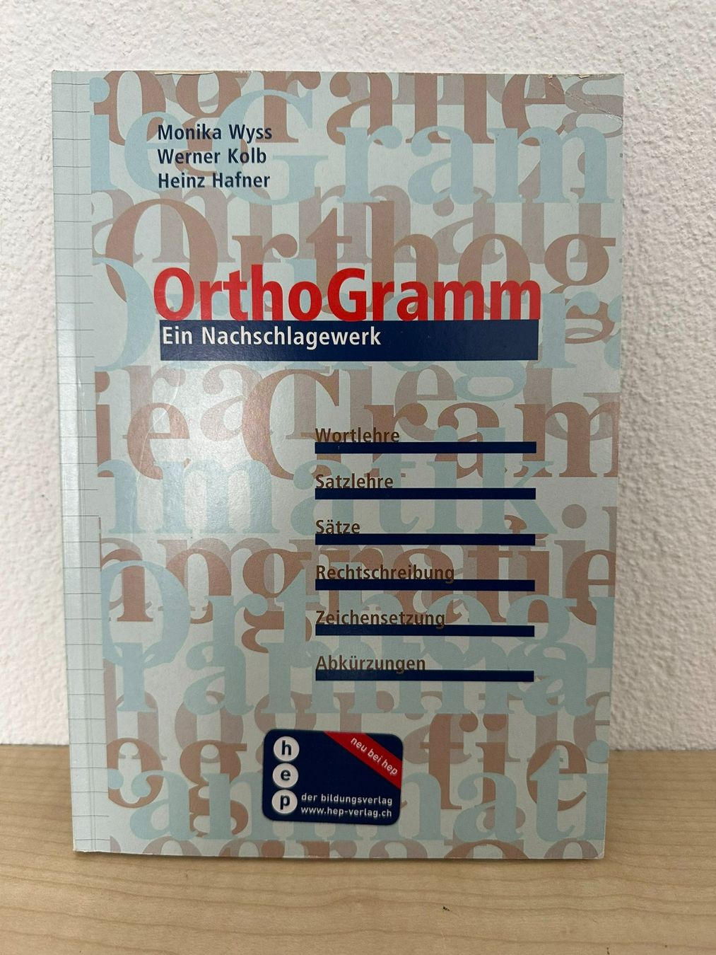 Libri: OrthoGramm, Ein Nachschlagewerk – Usato da Rickenbach b. Wil venduto da Salsch