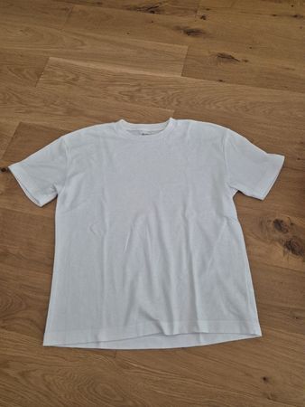 T-Shirt weiss Grösse M Boxy Fit Hollister