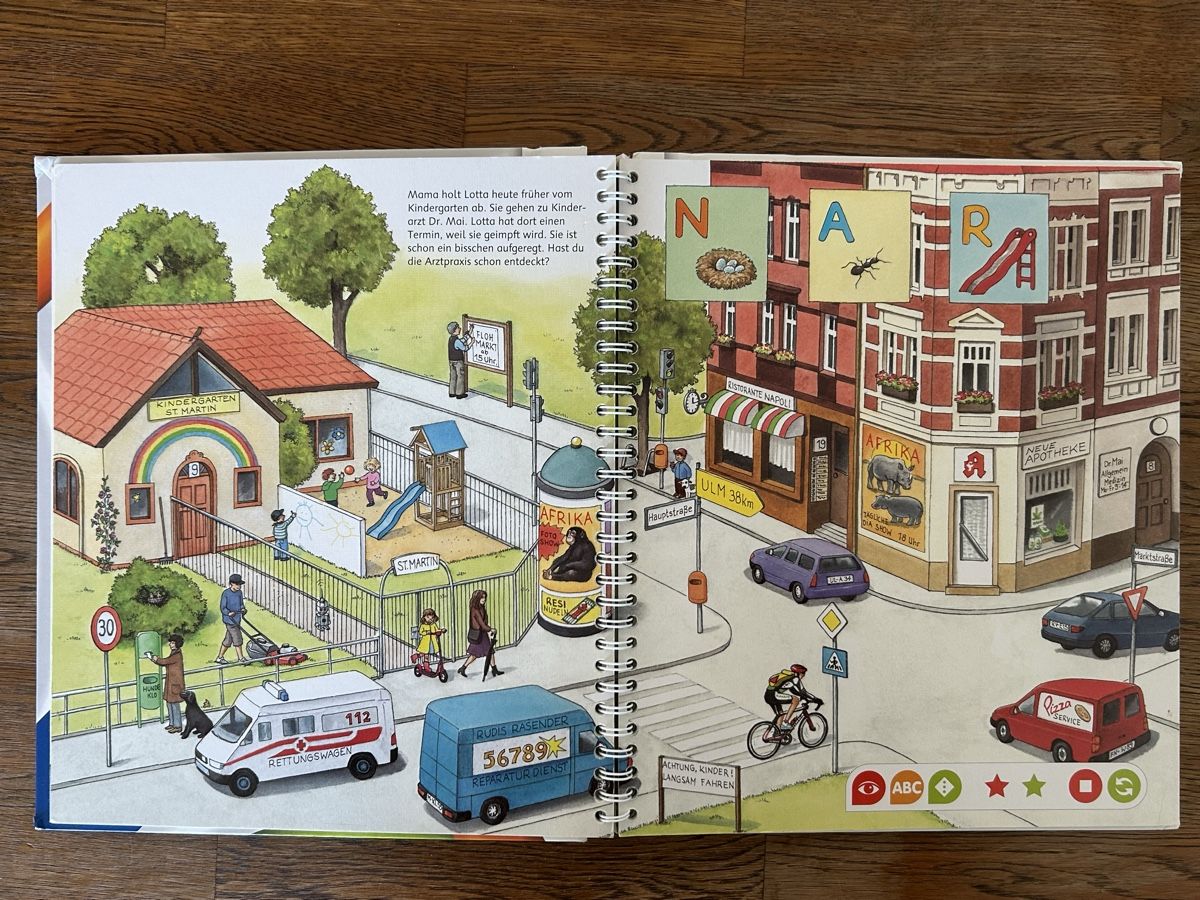 Tiptoi Giocattoli: Tiptoi Buch "Erste Buchstaben" - Interaktiver Lernspass – Nuovo (secondo la descrizione) da Wolhusen venduto da eve_m6cg 1