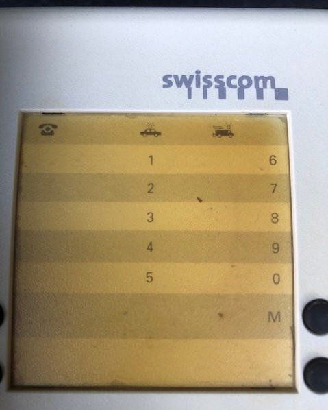Swisscom Telefoni: SWISSCOM CLASSIC 20 TELEFON – Usato da Ascona venduto da he9fabus 4