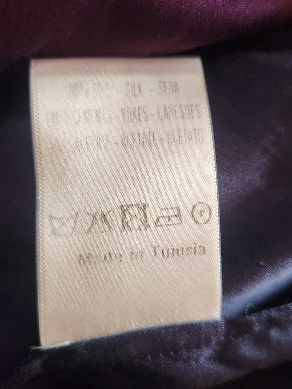 Sandro Top: Top Sandro 100% Soie, taille 1, (S/M) défauts – Usato da Niedergösgen venduto da Eva2410 6