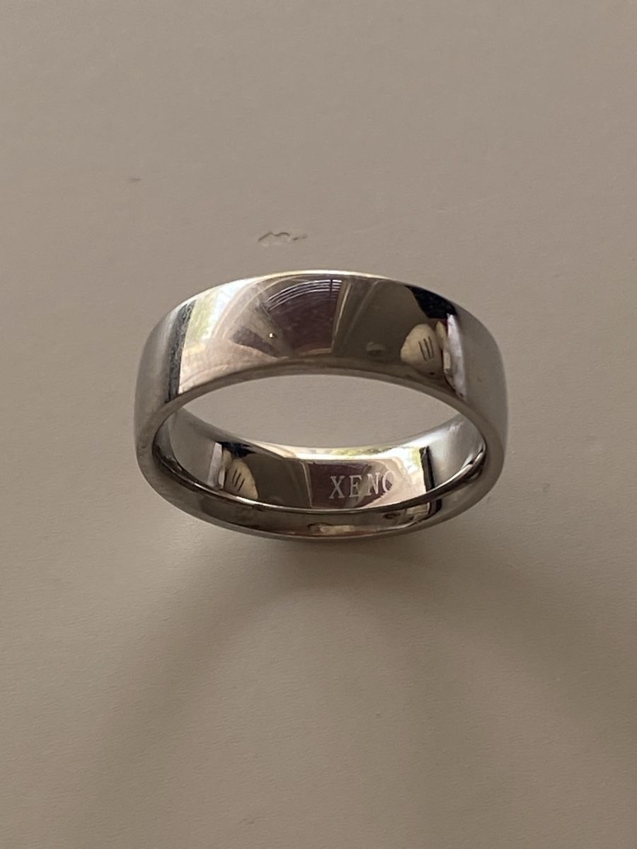 Ringe: Xenox Massive Silberne Edelstahl Ring – Neu (gemäss Beschreibung) aus Givisiez von dor_xb9k 1