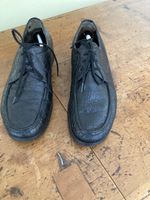 Herrenschuhe schwarz Leder Grösse6 guter Zustand