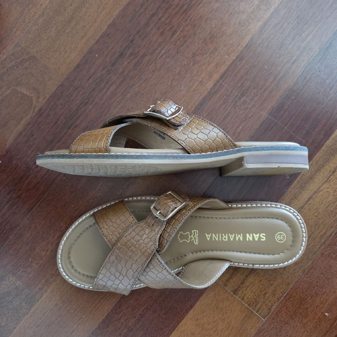 Damenschuhe: San Marina Sandals Brown Size 39 – Neu (gemäss Beschreibung) aus Échichens von sosoleily 2