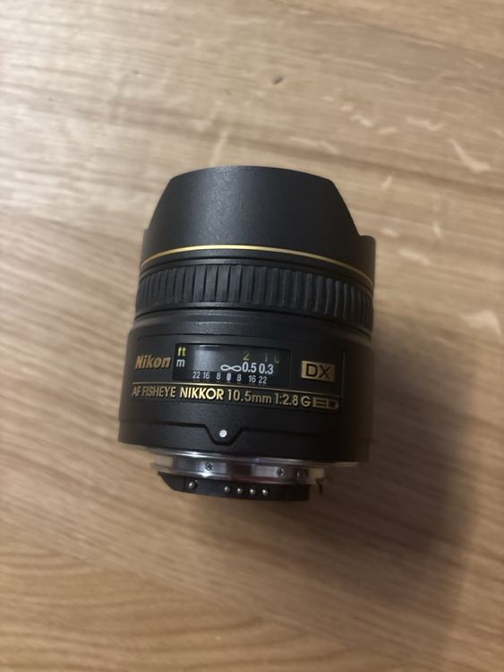 Nikon 10.5mm f/2.8G ED DX Fisheye-Nikkor (Ricondizionato