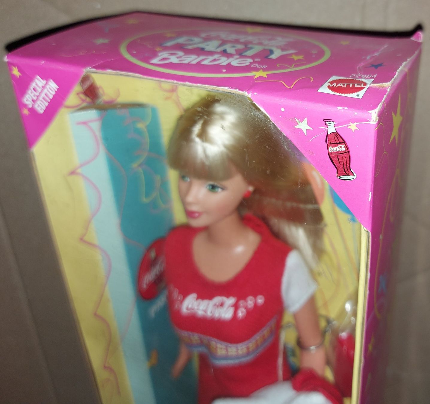 Bambole: Barbie "Coca-Cola Party",1998,Special Edition,Neuve – Nuovo e nell'imballaggio originale da Ecublens VD venduto da Magic_Island 5