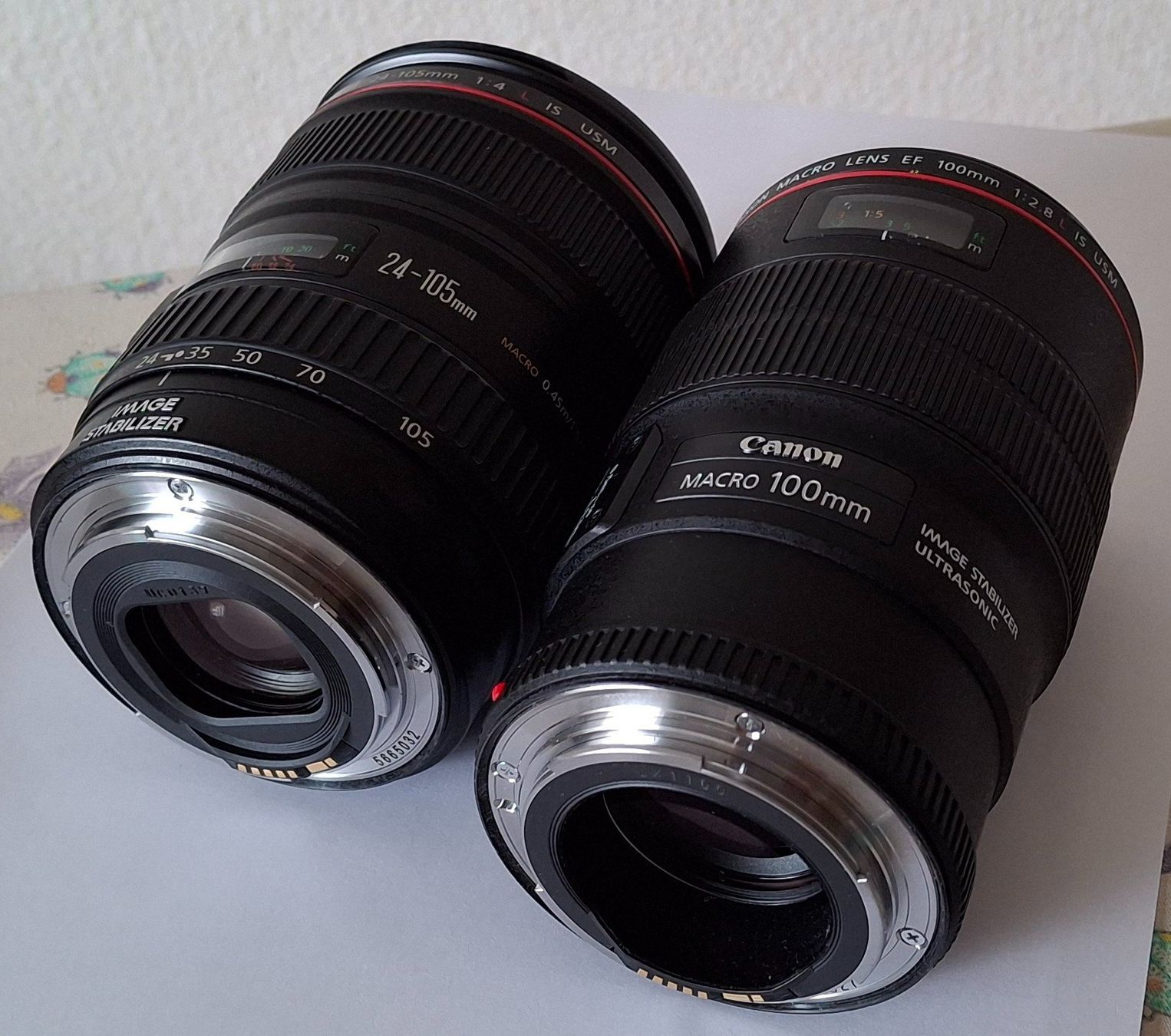 Canon Obiettivi: Canon Objektive EF 100 Macro und EF 24-105 – Usato da Niederhasli venduto da elise_sr2 1