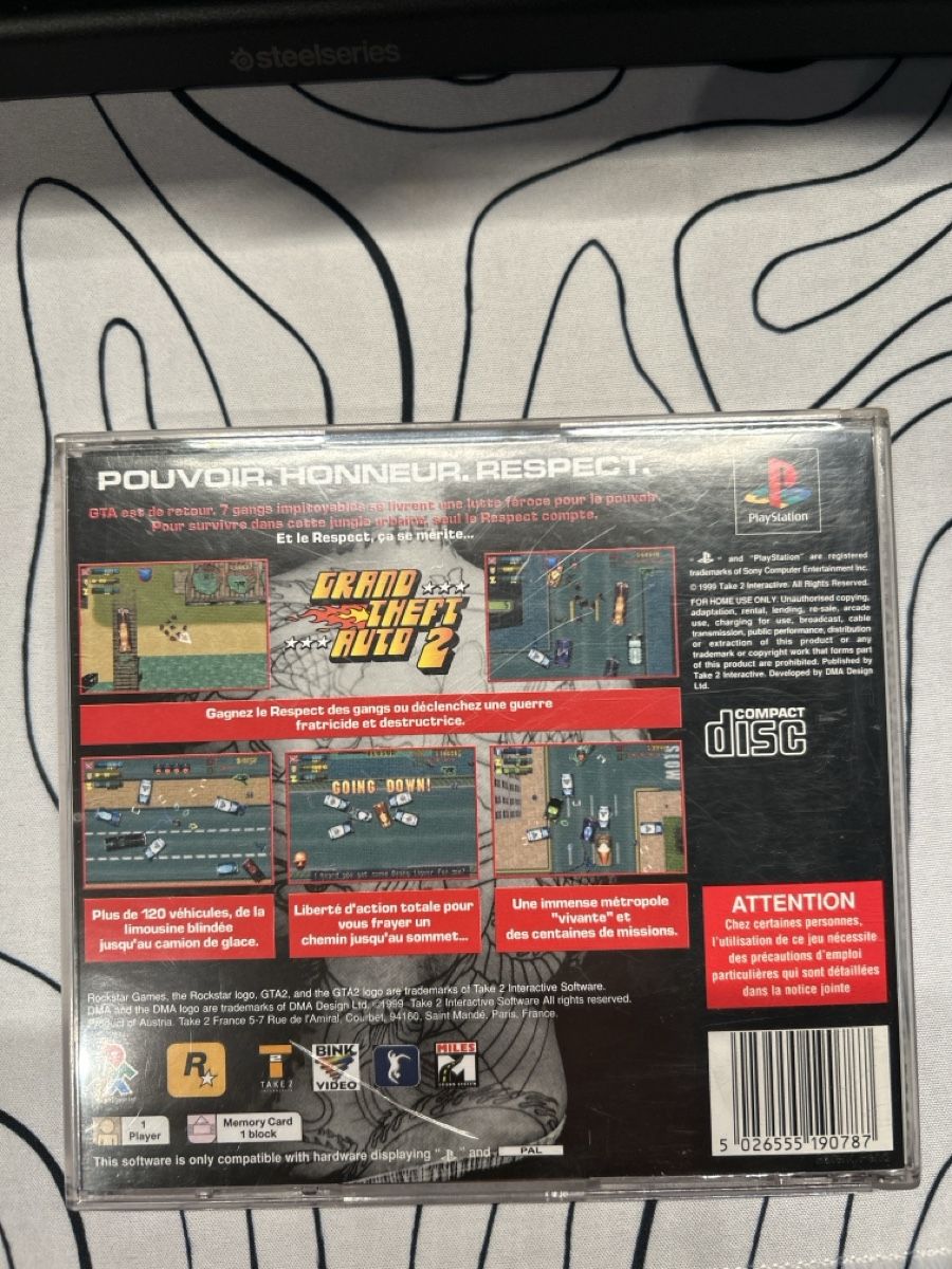 Giochi: GTA 2 PS1 – Usato da Heimberg venduto da vanex1975 2