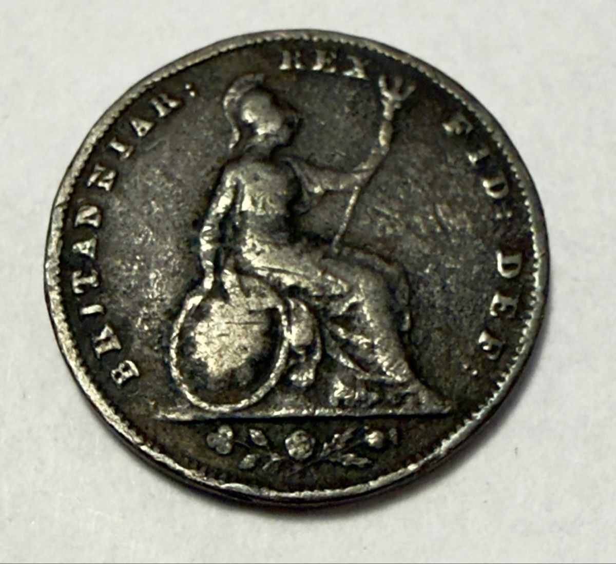 Alle Münzen: Coin 1836 William IV Britannia  – Gebraucht aus Zürich von Tasmiyah 1
