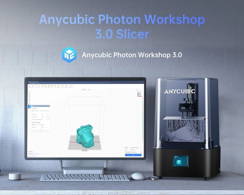Anycubic Imprimante 3D: LCD-UV-Harz-3D-Drucker Hochgeschwindigkeits 6,6" 4K – Neuf avec emballage d'origine à Genève par Top-Trend 3