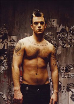 Foto & Immagini: Poster Robbie Williams Topless – Nuovo (secondo la descrizione) da Schwyz venduto da rs-trend