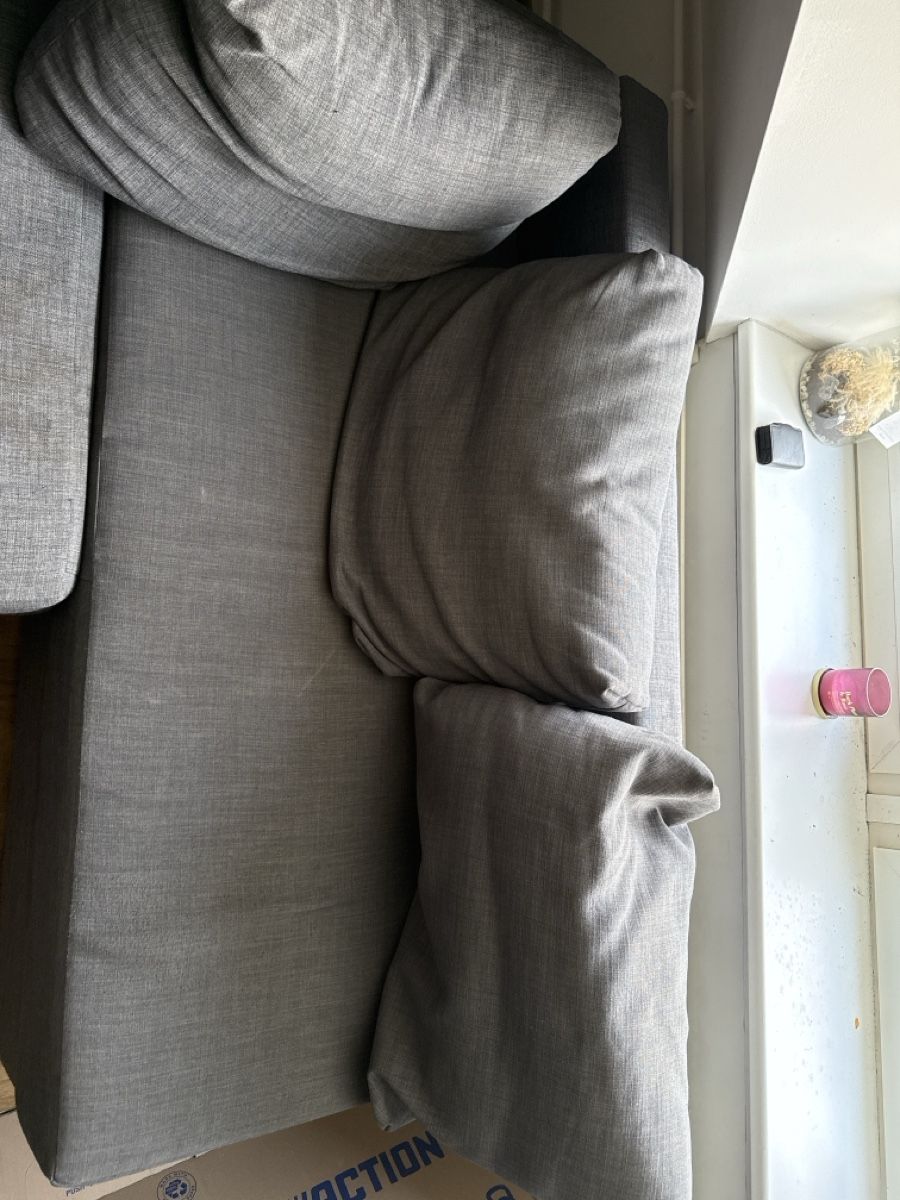 Sofas: Ecksofa grau Stoff mit Schlaffunktion  – Gebraucht aus Luzern von jan_8q25 2