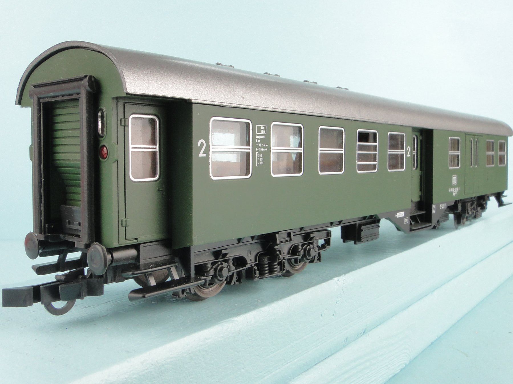 Roco Modellini di ferrovie: Roco 4253 DB Umbauwagen 2Kl./Gepäck – Usato da Bülach venduto da cann11 1