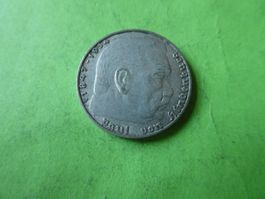 Dt. Reich 1939 J, 2 Reichsmark - Silber