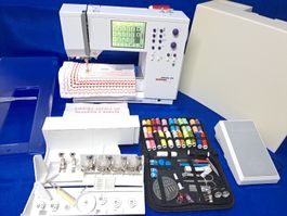 BERNINA ARTISTA 165 WIE NEU GARANTIE 3MT FRISCH REVIDIERT 