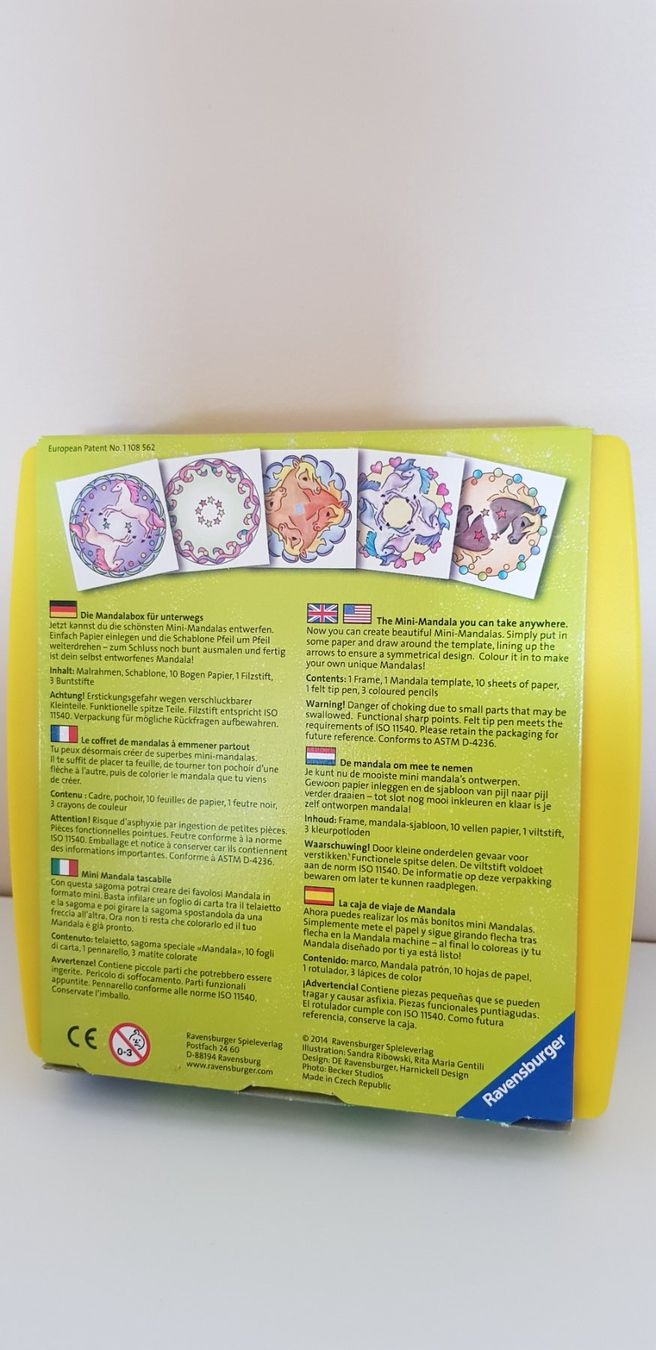 Sciablone: Mandala-Designer Pferde Ravensburger Malspiel 6+ – Nuovo e nell'imballaggio originale da Dietikon venduto da grafad 1
