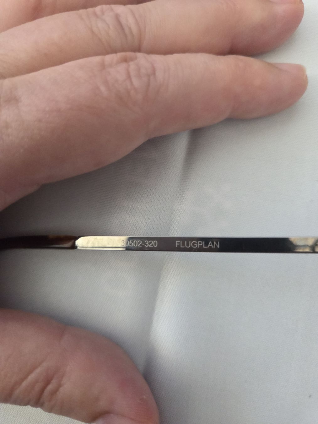 Occhiali & Lenti: COBLENS Flugplan Brille Titan guter Zustand – Usato da Zürich venduto da yubr 3