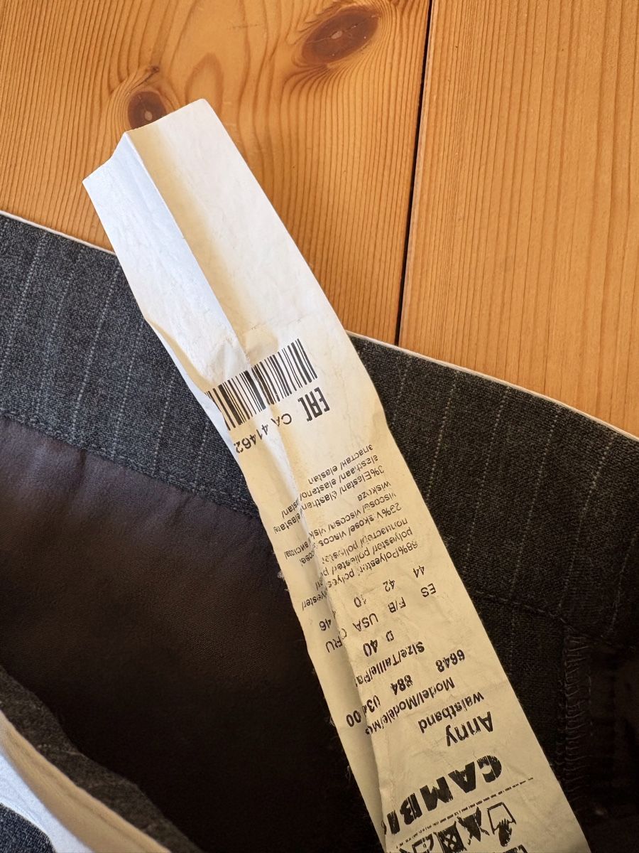 Cambio Pantaloni: Stoffhose Cambio gestreift Grösse 40  – Usato da Würenlos venduto da maxli012 2