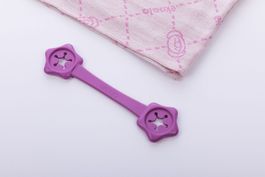 ekoala Lätzchen und Lätzchenhalter/Porte-Bavoir Violett