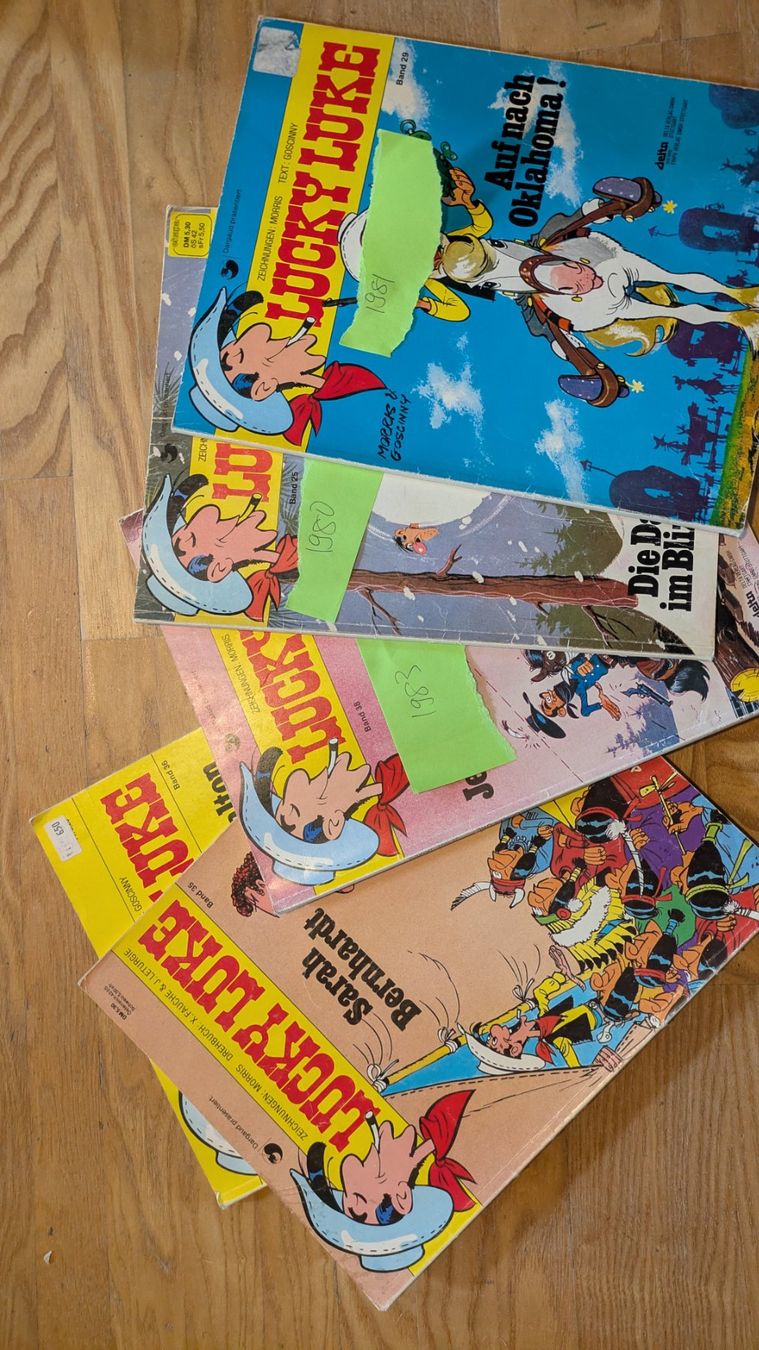 Comics: Lucky Luke 1980 - 1983 – Gebraucht aus Lommis von susannekoenig