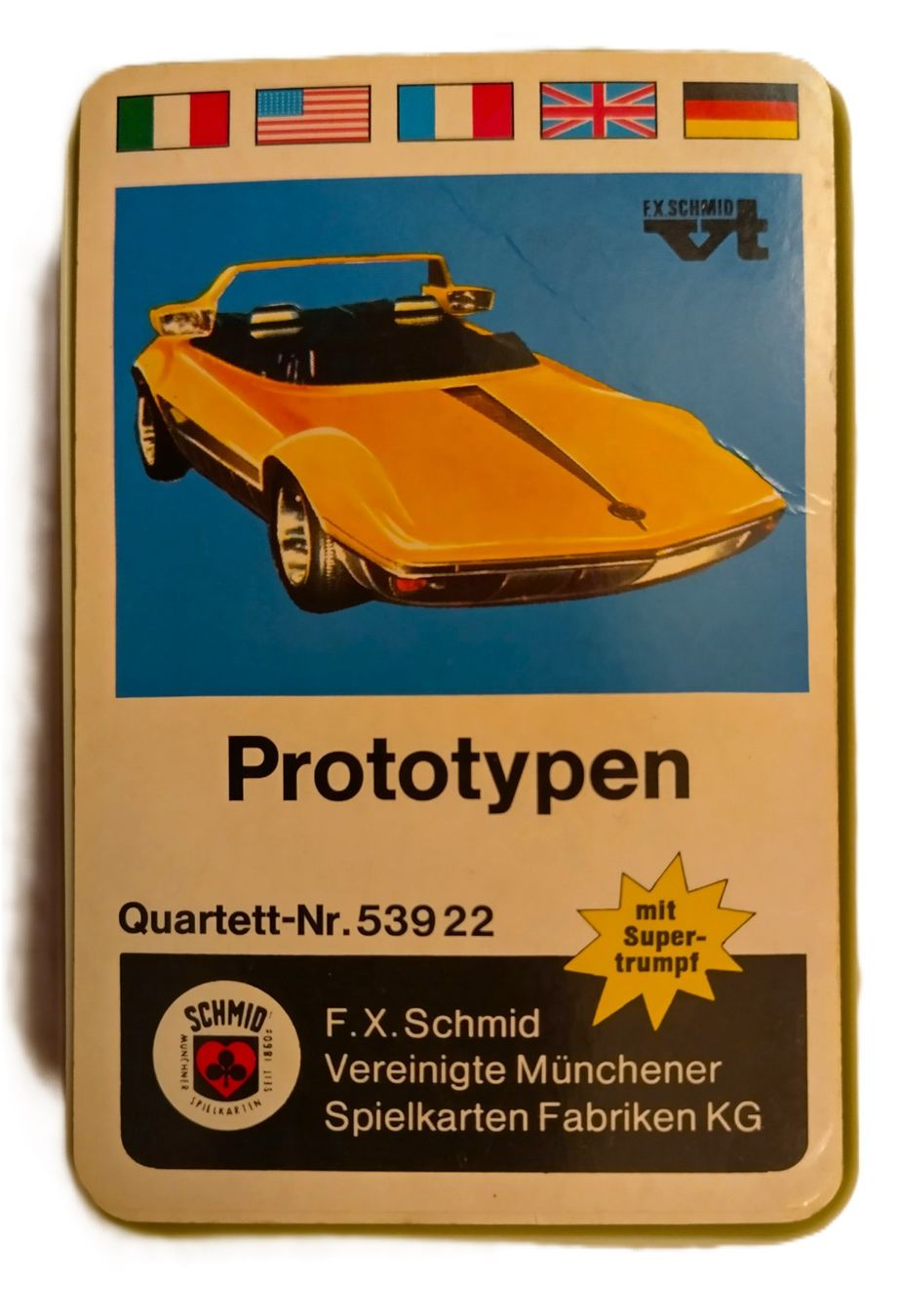 Giochi: Auto Quartett Prototypen / 60er Jahre mit 32 Karten – Usato da Bellach venduto da JingleJerry
