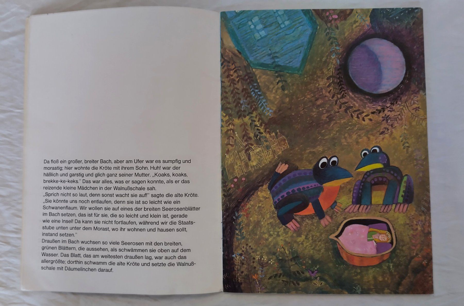 Libri: Däumelinchen - Josef Palecek / Andersen / Bilderheft 1977 – Usato da Bellach venduto da JingleJerry 4