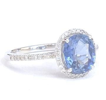Ringe: Cocktailring: Blauer Saphir 1.96ct., Diamanten, CHF 2.880,- – Neu und originalverpackt aus Zürich von juwelier-damken 1