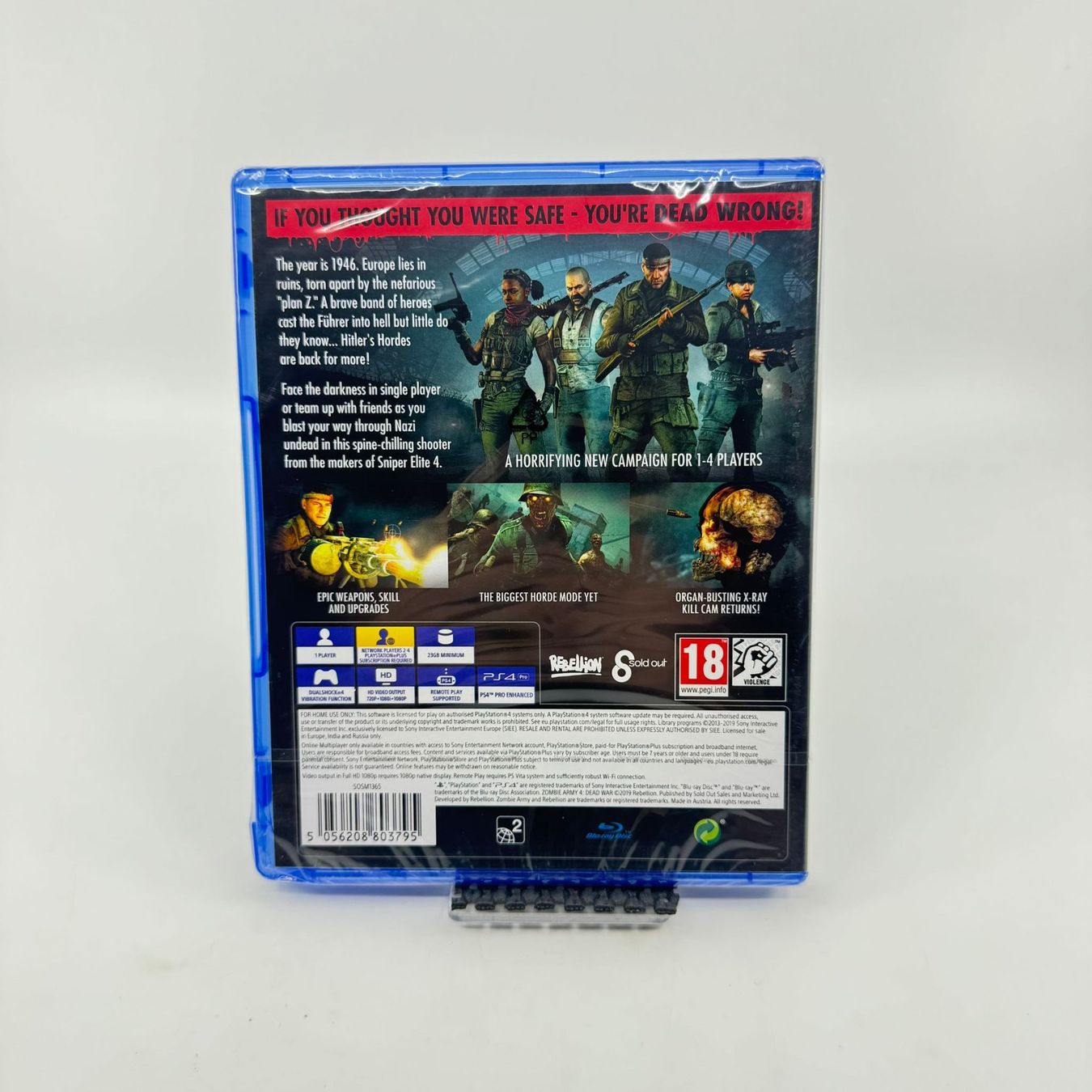 Giochi: Zombie Army Dead War 4 (PS4) SEALED – Nuovo e nell'imballaggio originale da Herisau venduto da Seyashop1 1