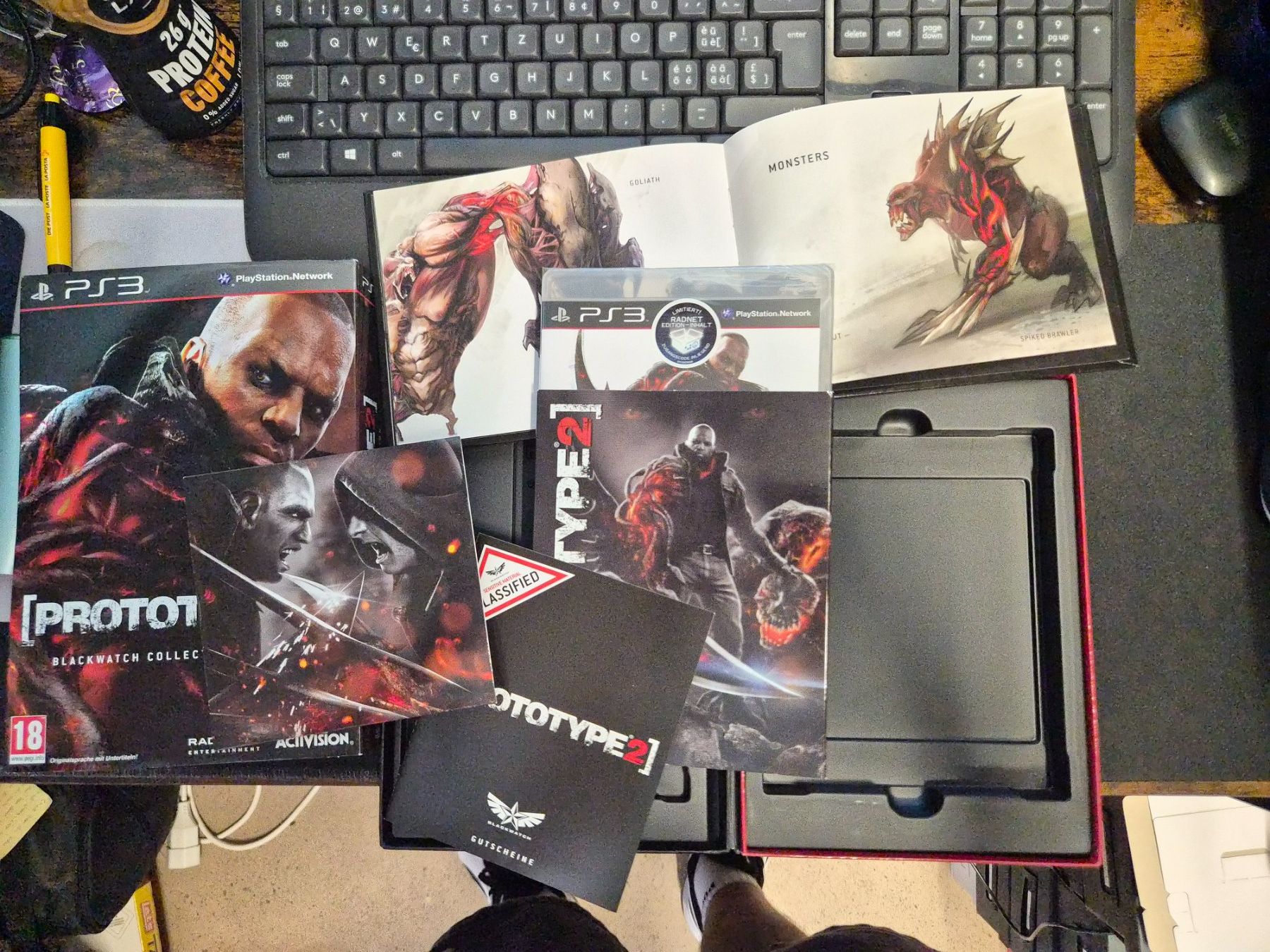 Giochi: PS3 Spiel Prototype 2 Blackwatch Collector's Edition – Nuovo (secondo la descrizione) da Zürich venduto da Joselito0 3