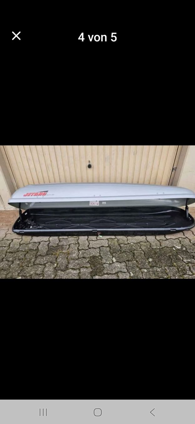 Box da tetto: Jetbag Apollo 500 Dachbox, 500 Liter, – Usato da Zeiningen venduto da Paule1973 1