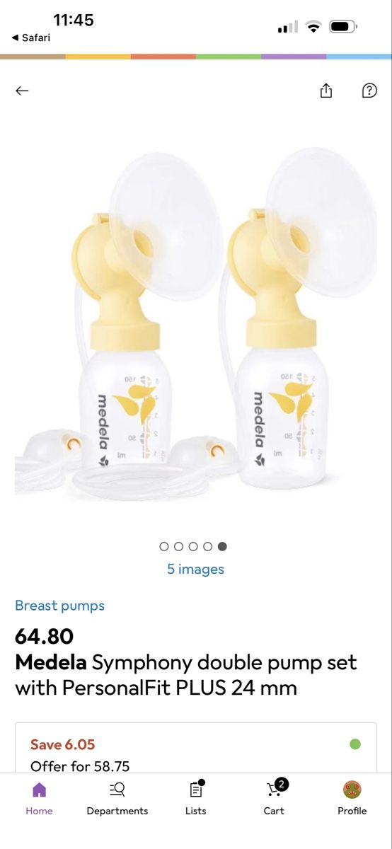 Medela Stillzubehör: Medela Symphony Double Pump Set 24 mm NEW – Neu (gemäss Beschreibung) aus Zürich von casiana 1