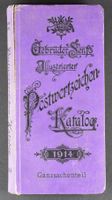 SENFS, Postwertzeichen-Katalog, Ganzsachenteil 1914, selten!